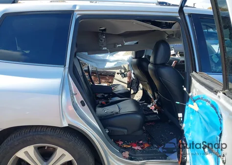 2012 Toyota Highlander Limited V6 из США, поврежденный, VIN 5TDDK3EH9CS120912